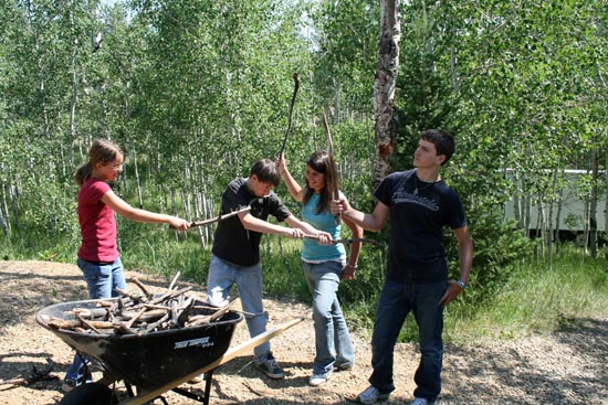 2007 White Family Reunion at Scofield Utah